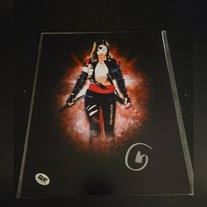 Bam Authentic Karen Fukuhara Katana Suicide Squad Autographed Photo